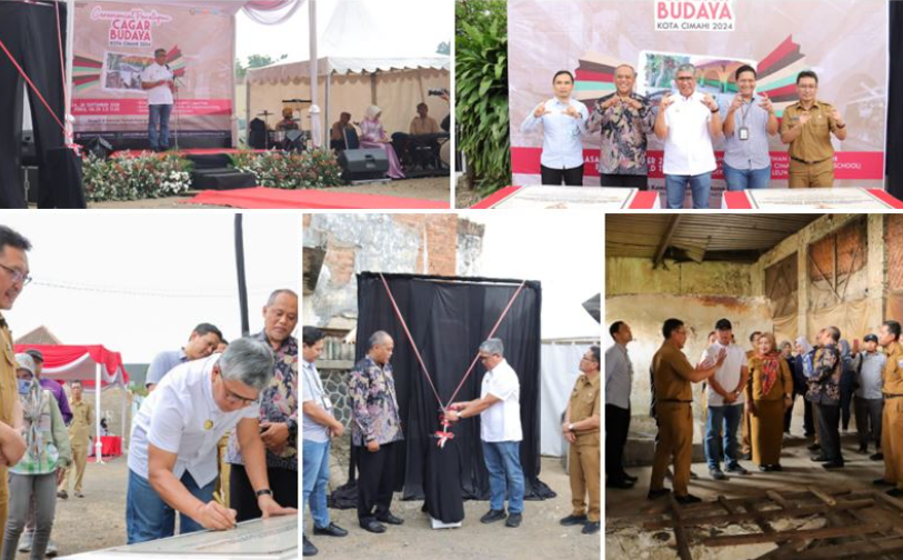 Penetapan Tiga Bangunan Cagar Budaya Kota Cimahi